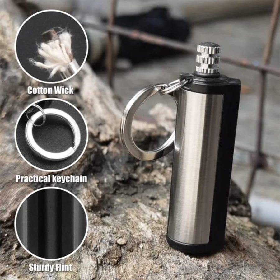 Fire Starter Keychain – Flint Match Survival Tool — photo 5