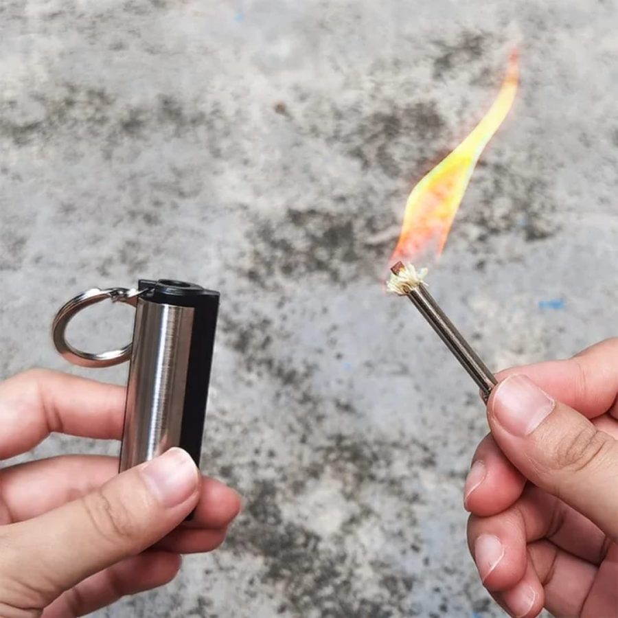 Fire Starter Keychain – Flint Match Survival Tool — photo 2