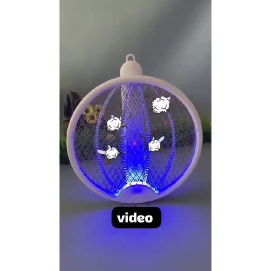 Foldable Electric Mosquito Killer Racket (USB Rechargeable) — photo 3