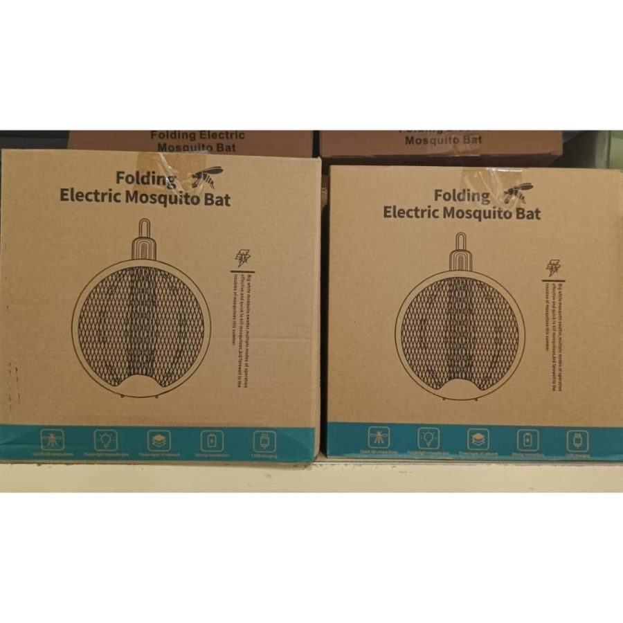 Foldable Electric Mosquito Killer Racket (USB Rechargeable) — photo 2