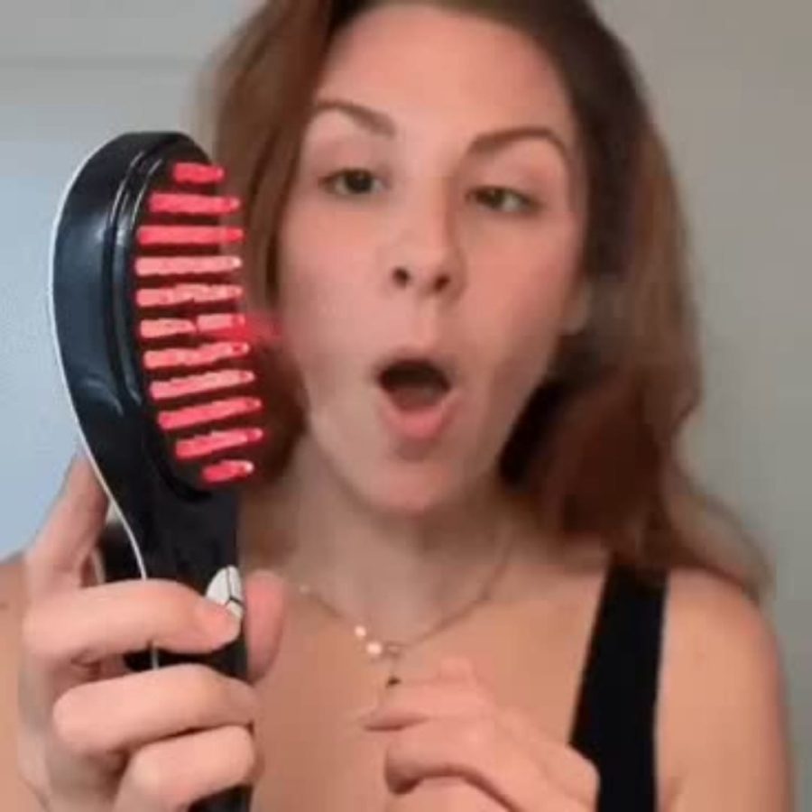 Electric Hair Growth Brush with Scalp Massage & Vibration — photo 2