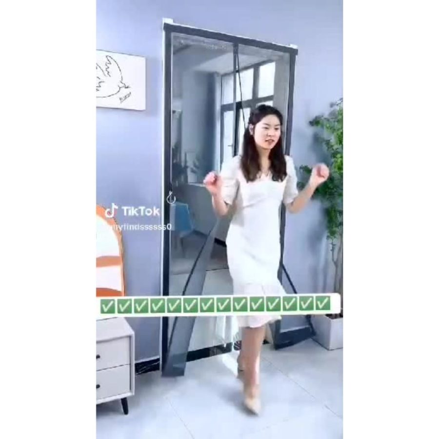 Magic Mesh Magnetic Screen Door (Hands-Free) — photo 2