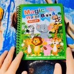 Reusable water painting book with animal designs