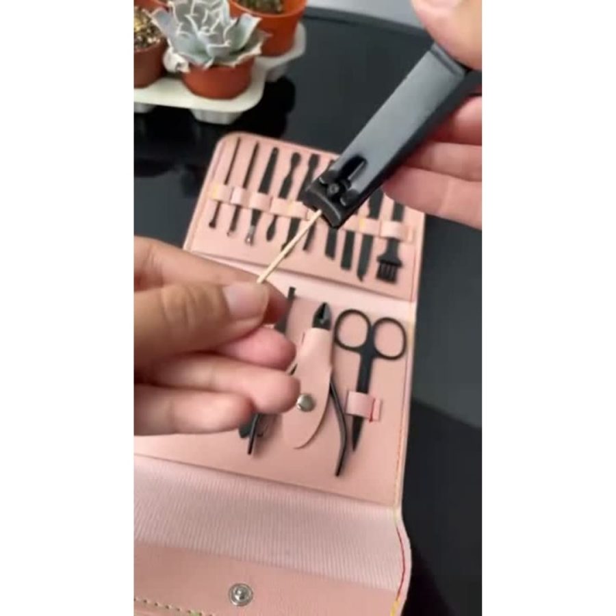 16pcs Manicure Pedicure Grooming Kit — photo 2