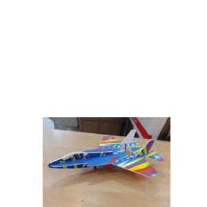 Disassembled parts of foam hand-launch plane