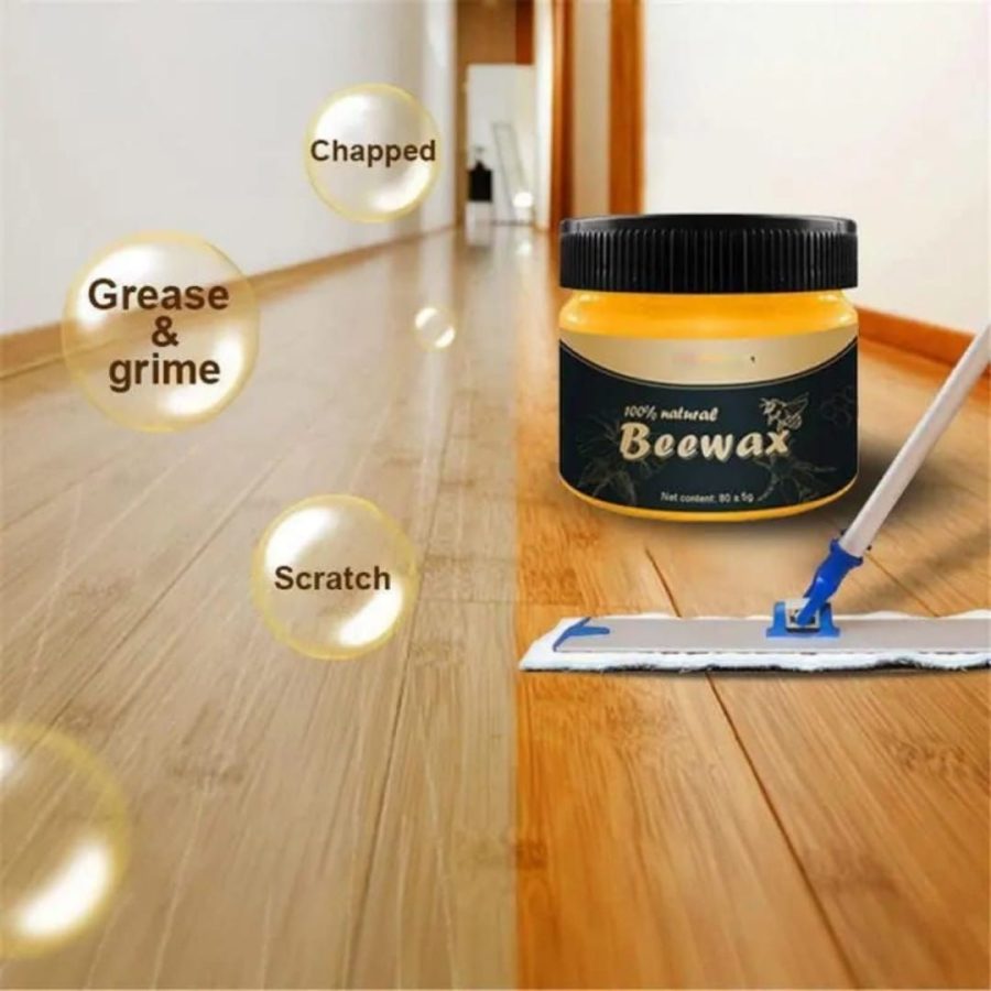 Natural Beeswax Furniture Polish for Wood Care — photo 2