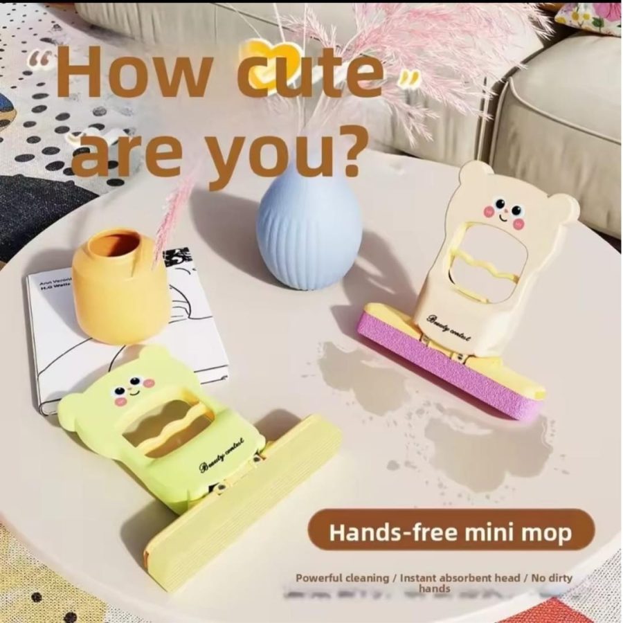 Portable Hand Press Mini Sponge Mop — photo 4