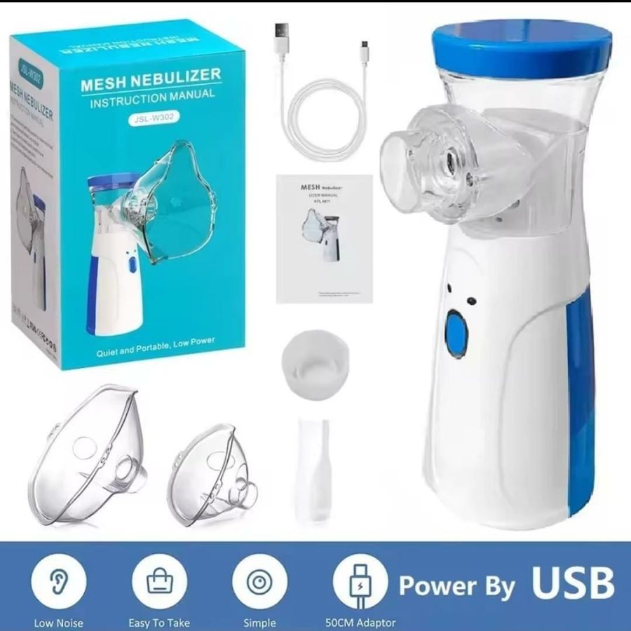 Portable Mesh Nebulizer for Kids & Adults (USB/AA) — photo 5