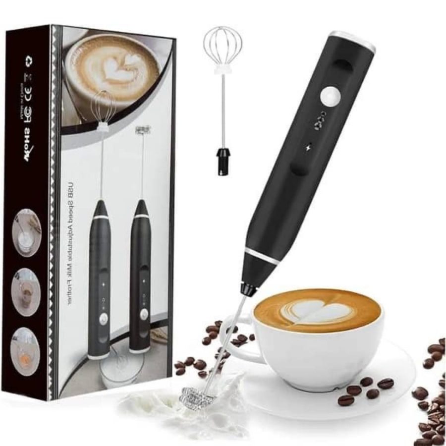 Rechargeable Coffee Beater & Egg Foamer (2-Speed)