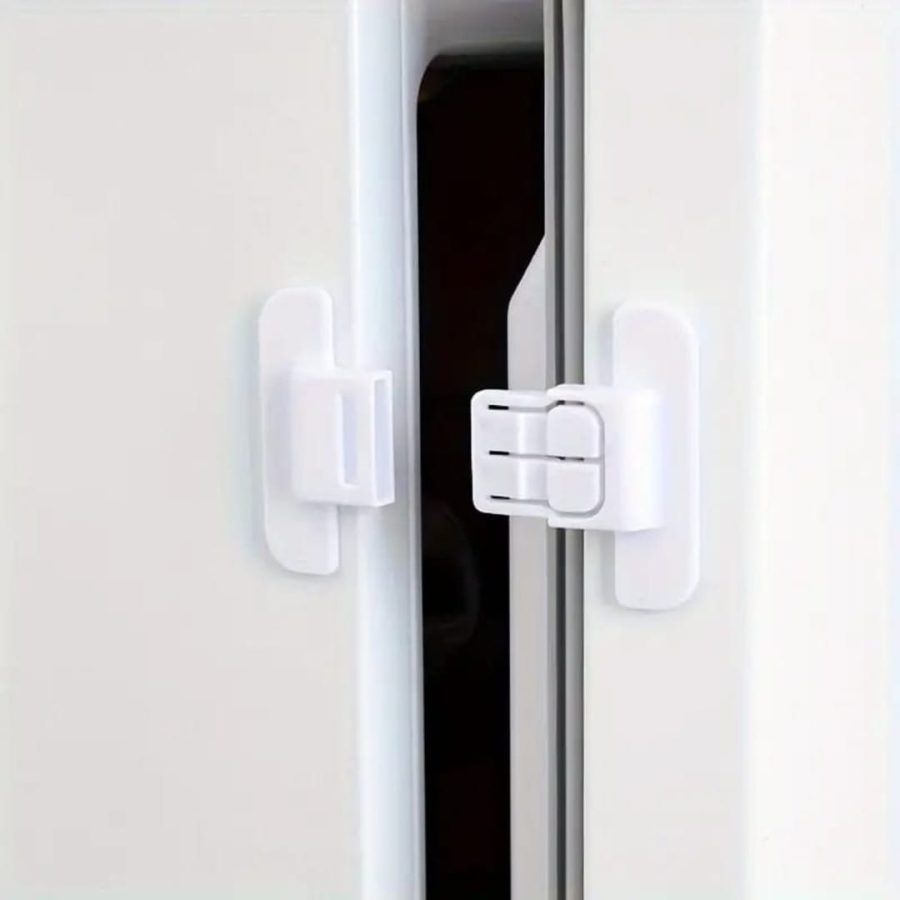 Refrigerator & Drawer Safety Lock (Dual Head Adhesive) — photo 4