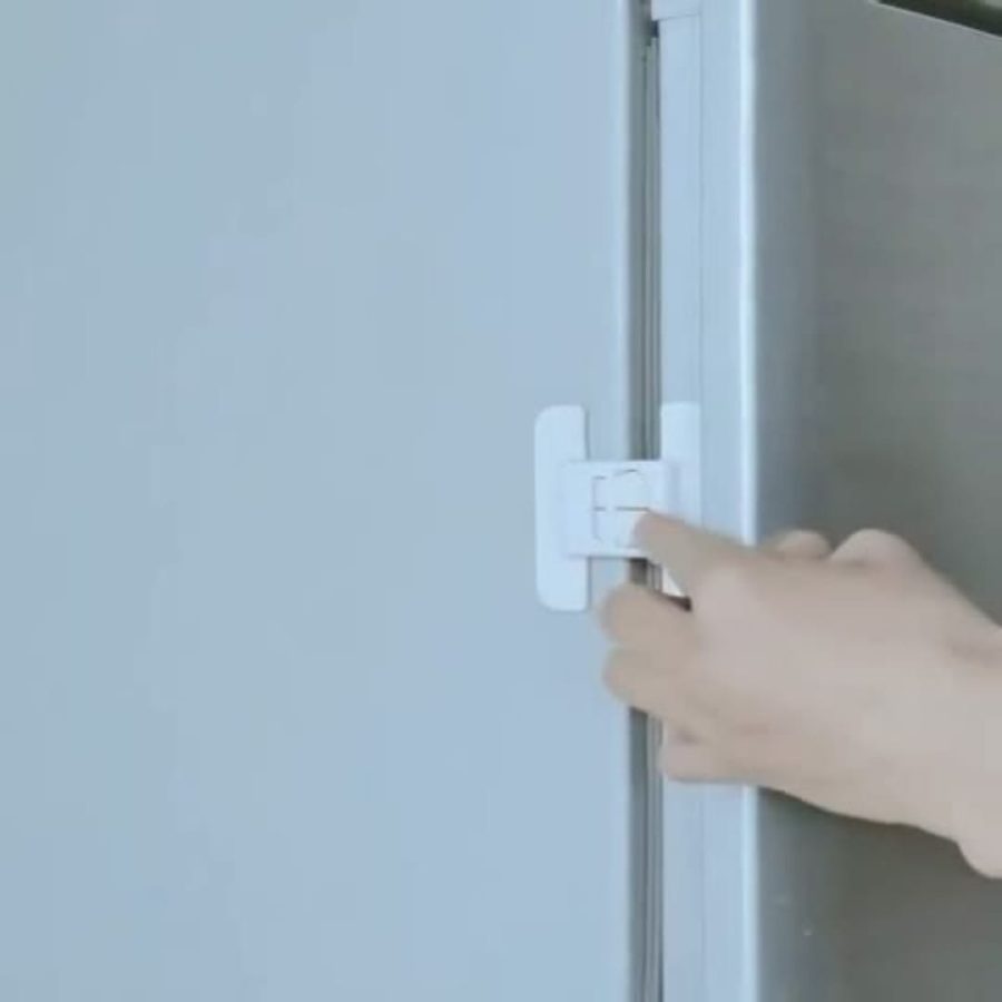 Refrigerator & Drawer Safety Lock (Dual Head Adhesive) — photo 3