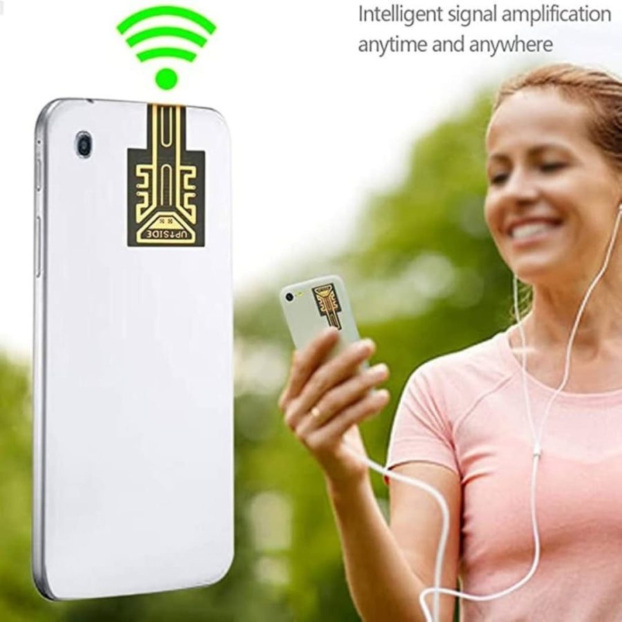 Signal Enhancement Sticker Booster for Mobile Devices