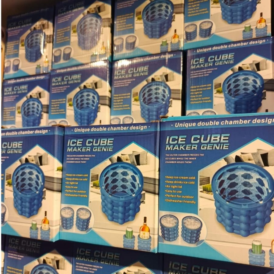 Silicone Ice Cube Genie Bucket – Holds Up to 120 Ice Cubes — photo 3
