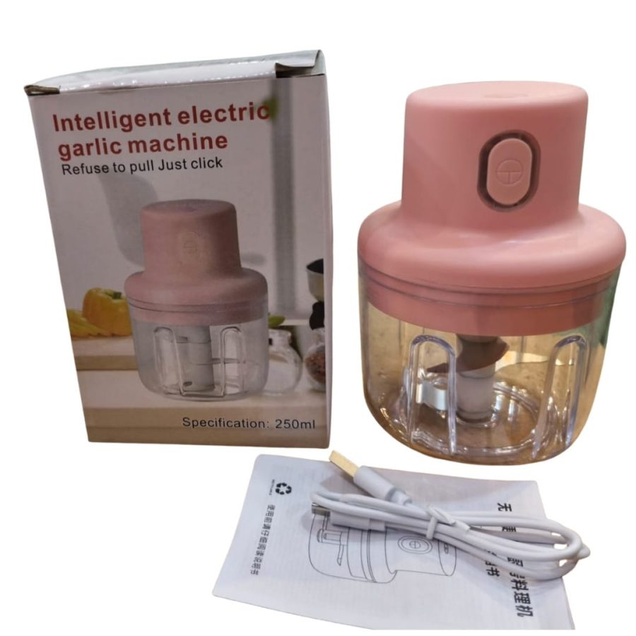 USB Rechargeable Mini Food Chopper 250ml – Electric Grinder — photo 3