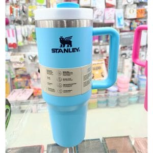 Blue Quencher-Style 40oz Insulated Tumbler with Handle