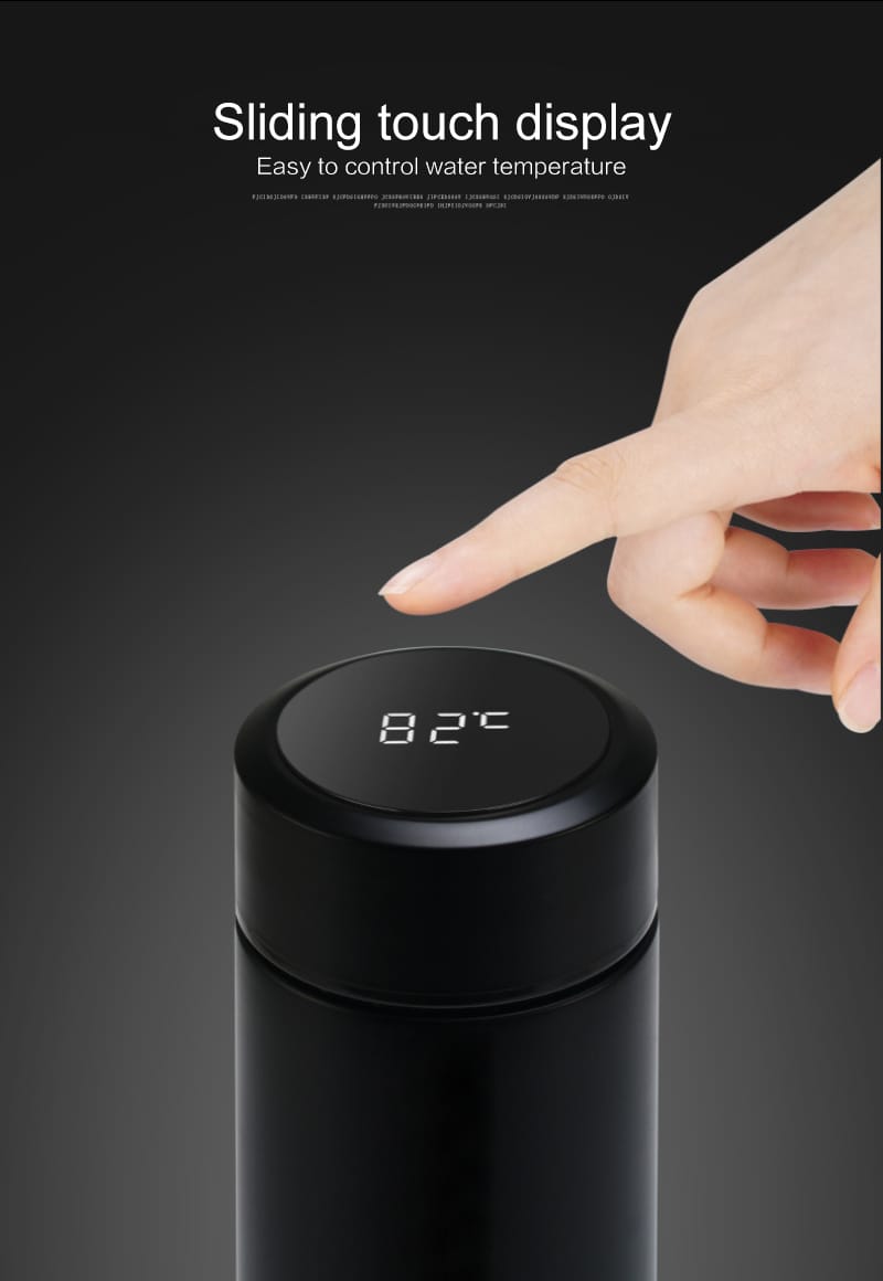 500ml Smart Thermos Flask with LED Temperature Display — photo 6