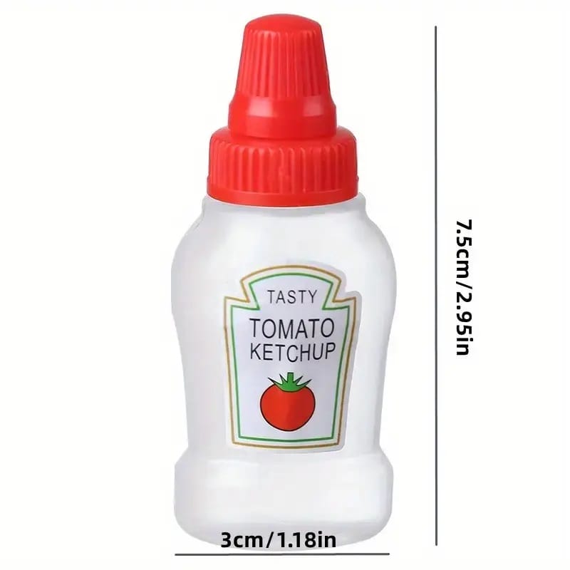Mini Portable Sauce Bottles for Lunch Box - photo 9