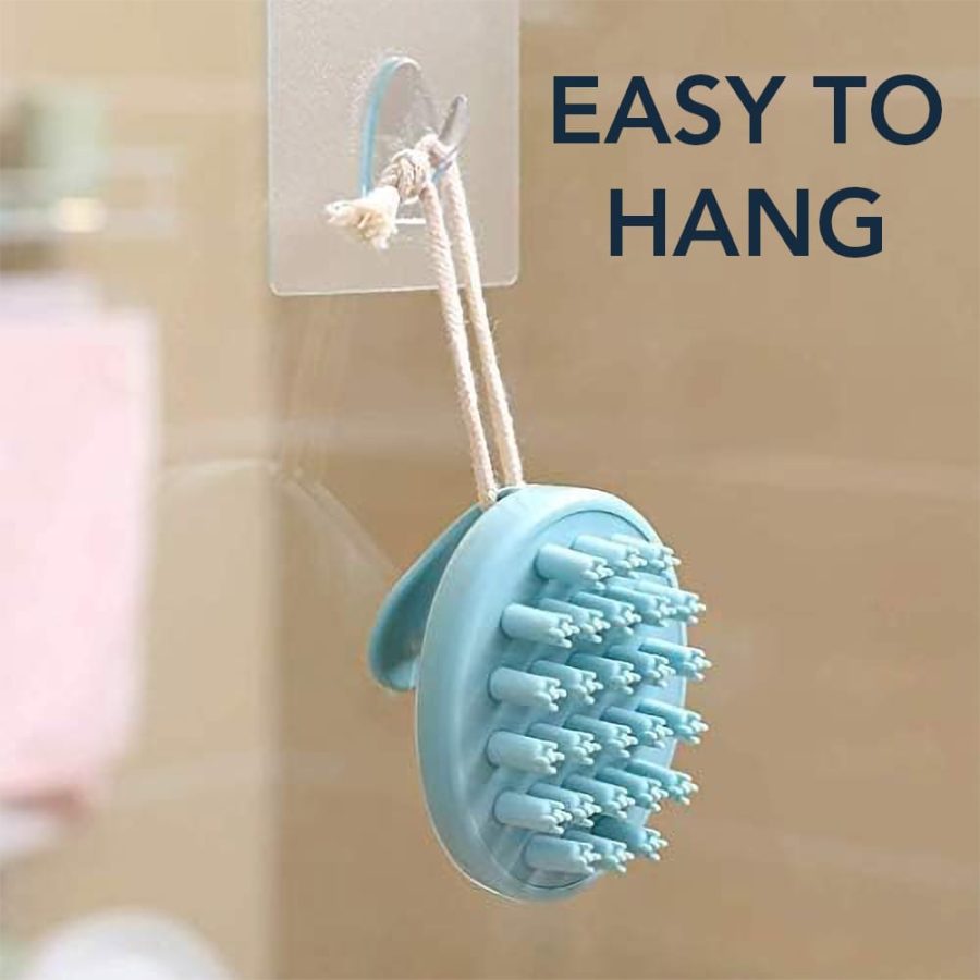 Silicone Scalp Massager Shampoo Brush — photo 5
