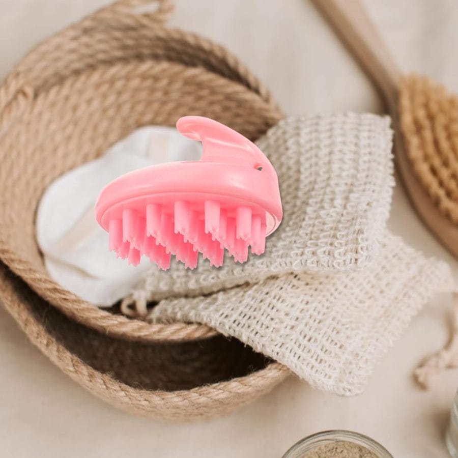 Silicone Scalp Massager Shampoo Brush — photo 2