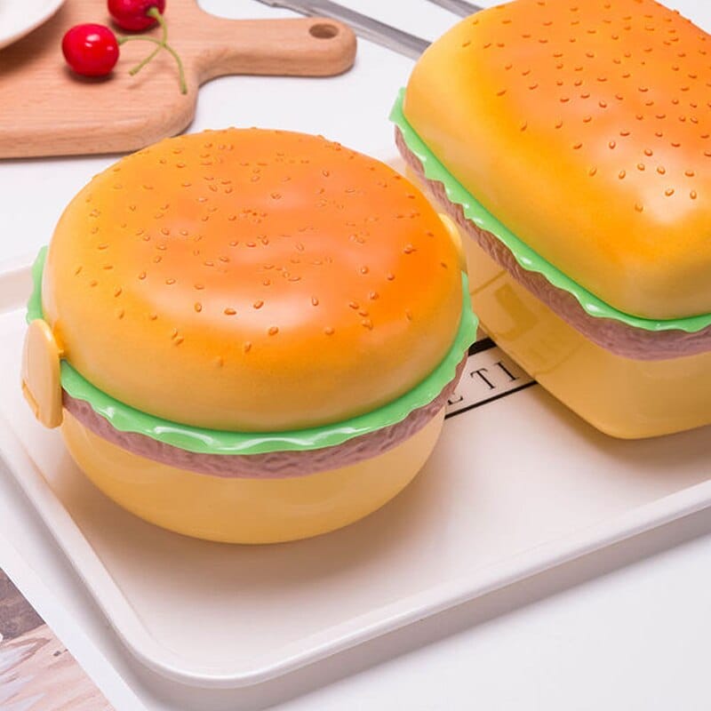 Hamburger-Shaped Bento Lunch Box for Kids — photo 5