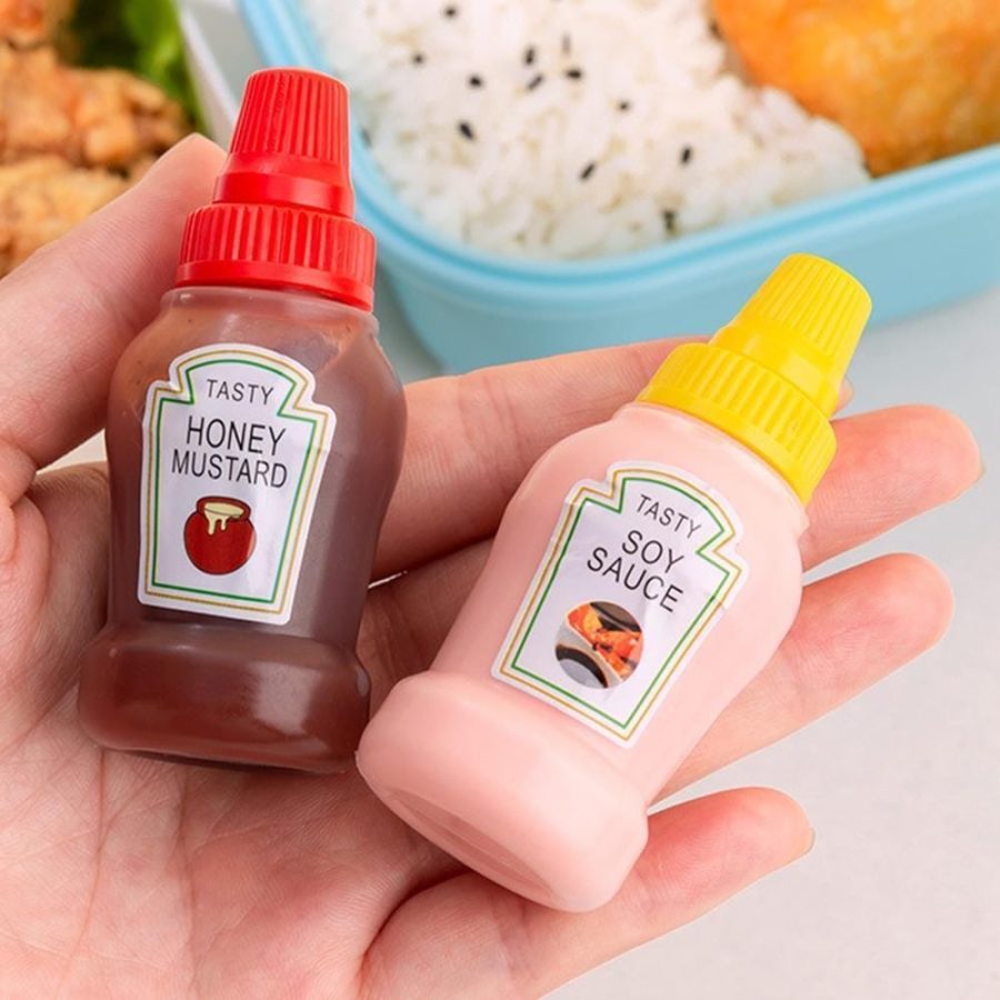 Mini Portable Sauce Bottles for Lunch Box — photo 7