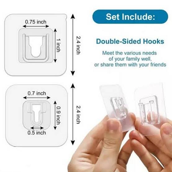 Self-Adhesive Hanging Buckle Wall Hooks — photo 6