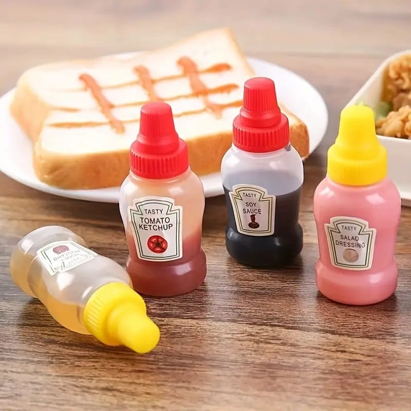 Mini Portable Sauce Bottles for Lunch Box — photo 4