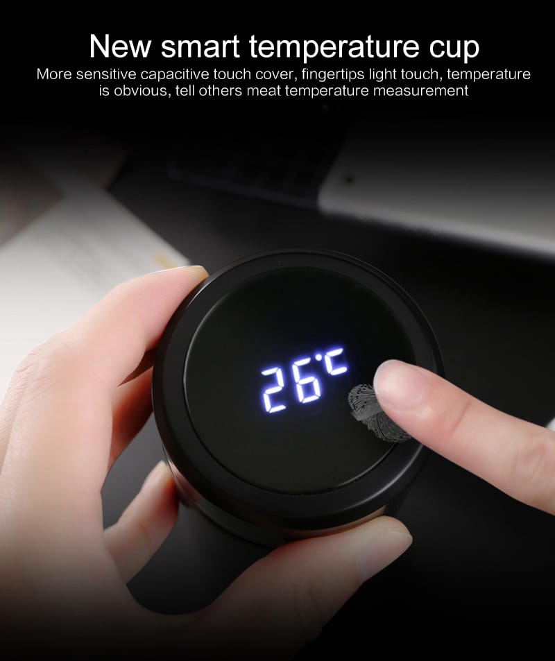 500ml Smart Thermos Flask with LED Temperature Display — photo 3