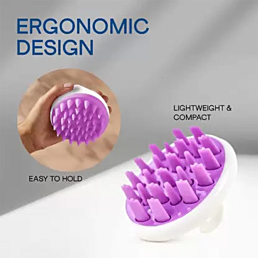 Silicone Scalp Massager Shampoo Brush — photo 4