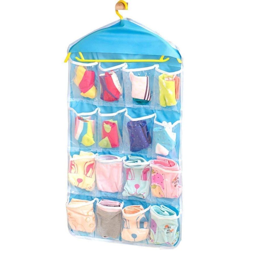 16-Pocket Hanging Wardrobe Organizer — photo 2