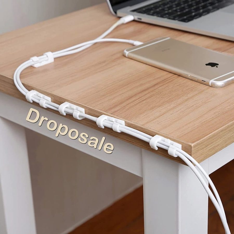 Self-Adhesive Cable Clips Wire Organizer — photo 5