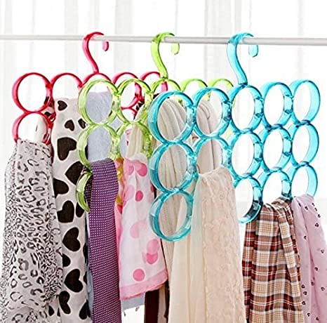 Dupatta & Scarf Hanger with Tier Bars + Ring Loops — photo 7